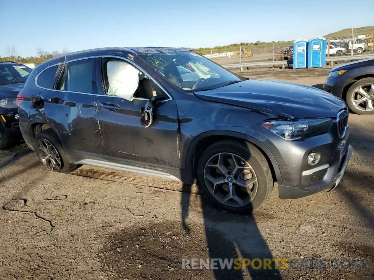 4 Photograph of a damaged car WBXHT3C50K3H35538 BMW X1 2019