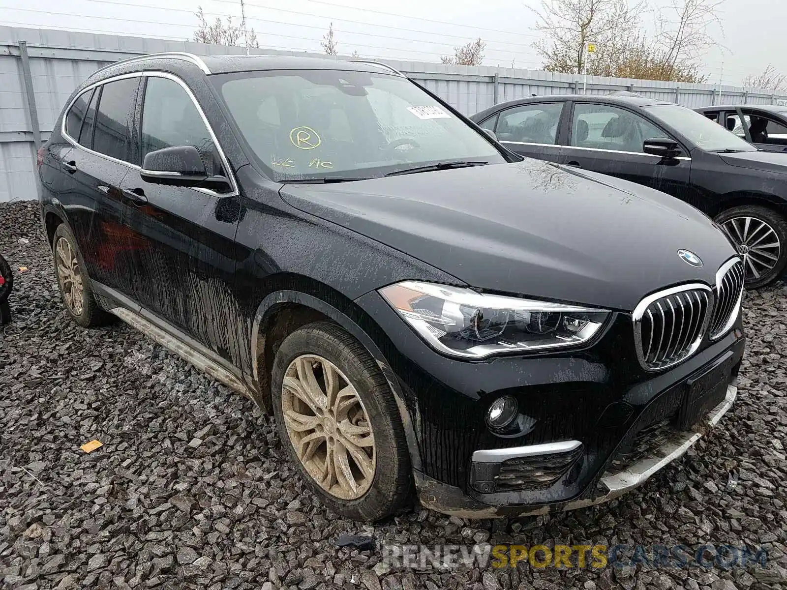 1 Photograph of a damaged car WBXHT3C50K3H35992 BMW X1 2019