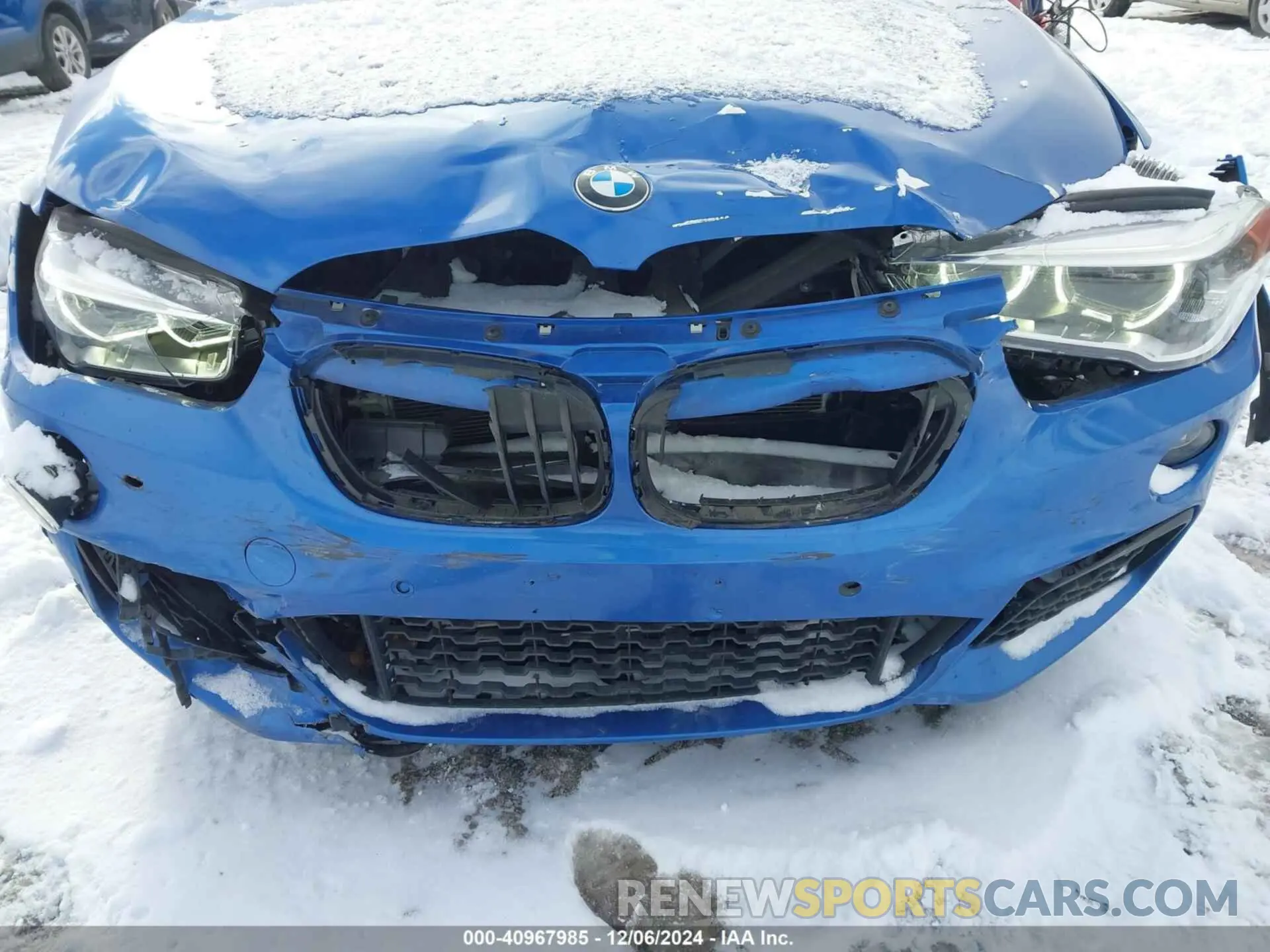 19 Photograph of a damaged car WBXHT3C50K3H36589 BMW X1 2019