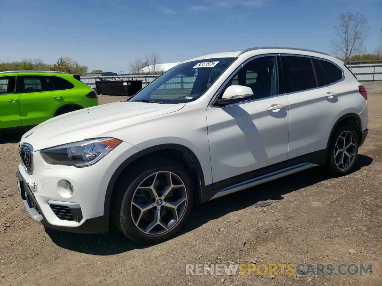 1 Photograph of a damaged car WBXHT3C51K3H35953 BMW X1 2019