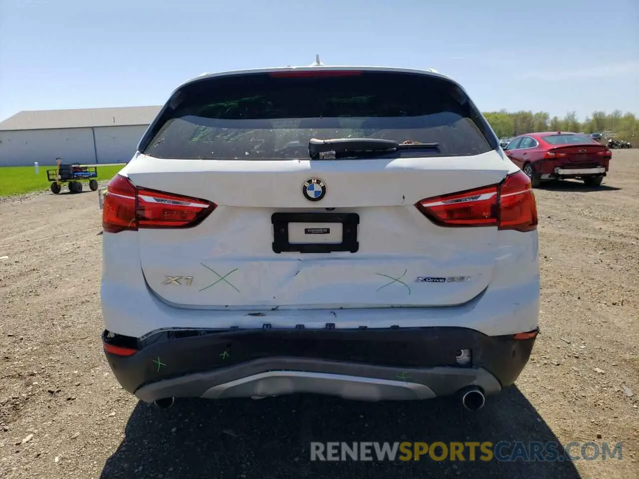 6 Photograph of a damaged car WBXHT3C51K3H35953 BMW X1 2019