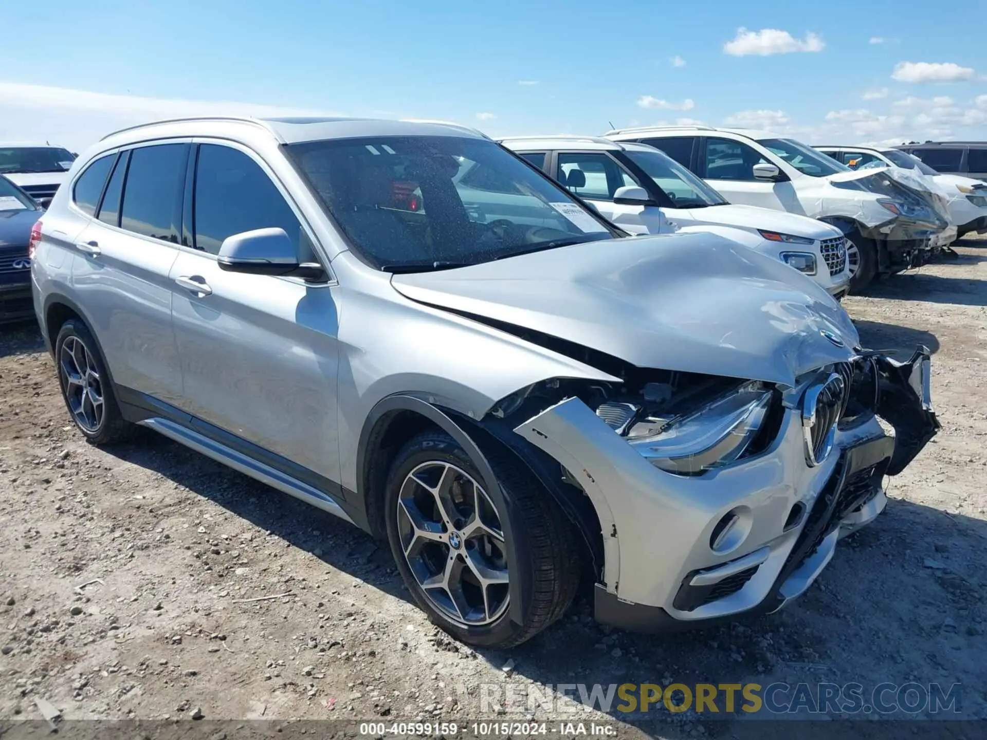 1 Photograph of a damaged car WBXHT3C51K5L90585 BMW X1 2019