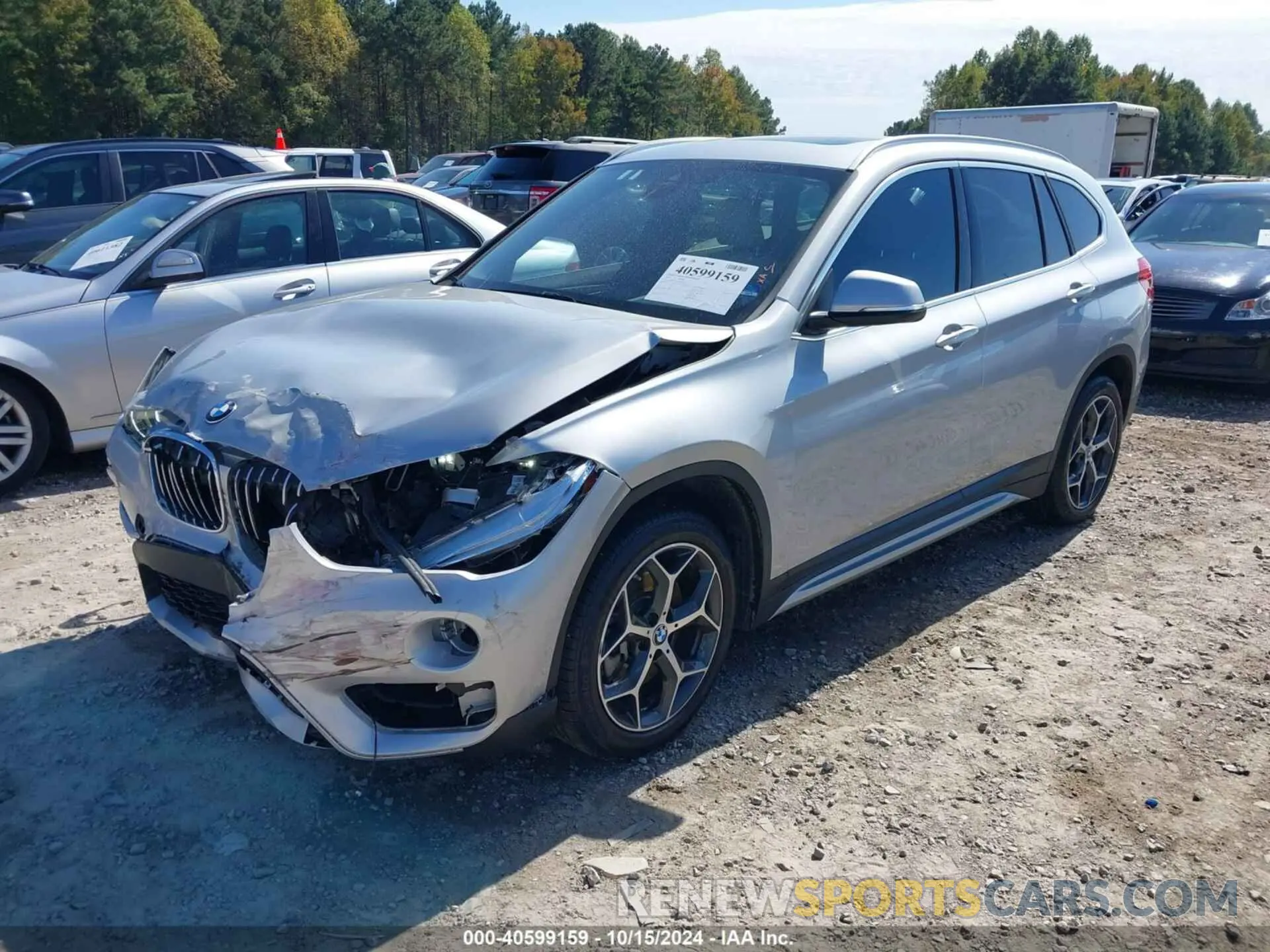 2 Photograph of a damaged car WBXHT3C51K5L90585 BMW X1 2019