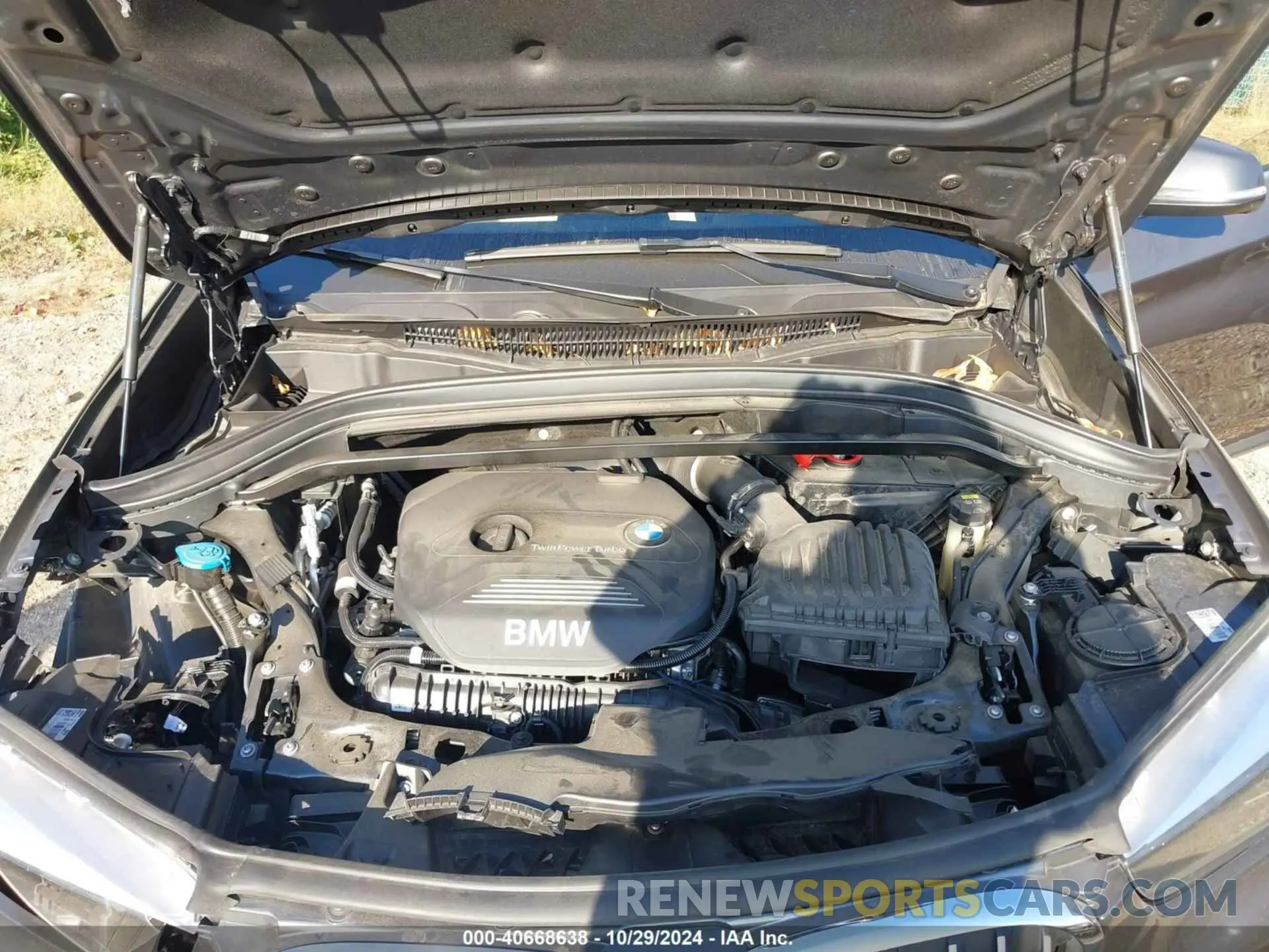 10 Photograph of a damaged car WBXHT3C52K5L36955 BMW X1 2019