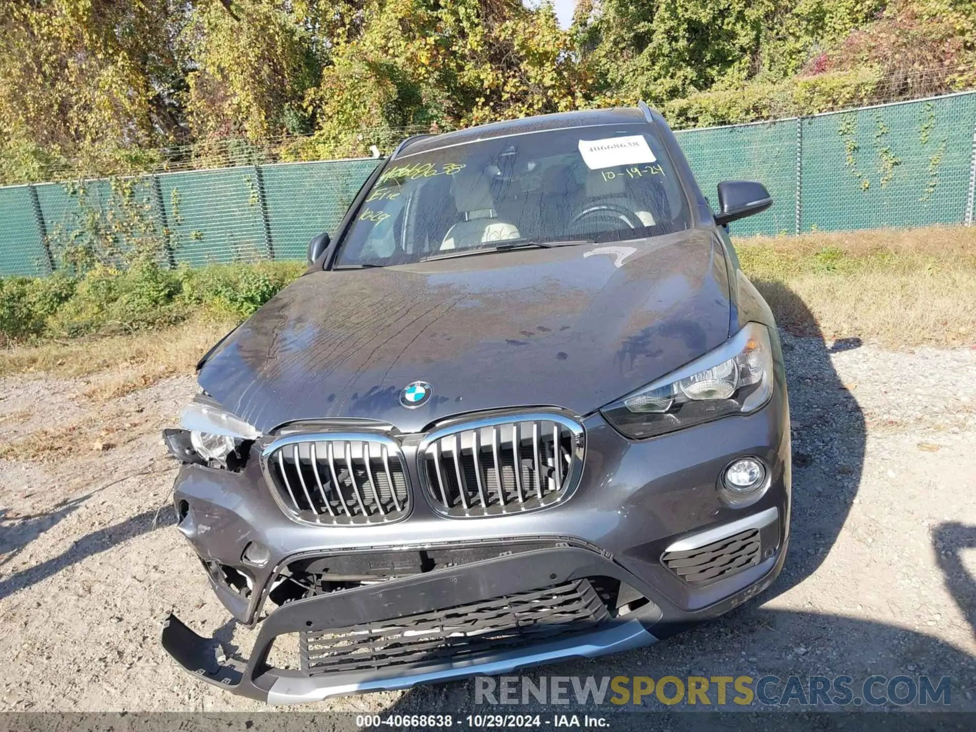 12 Photograph of a damaged car WBXHT3C52K5L36955 BMW X1 2019