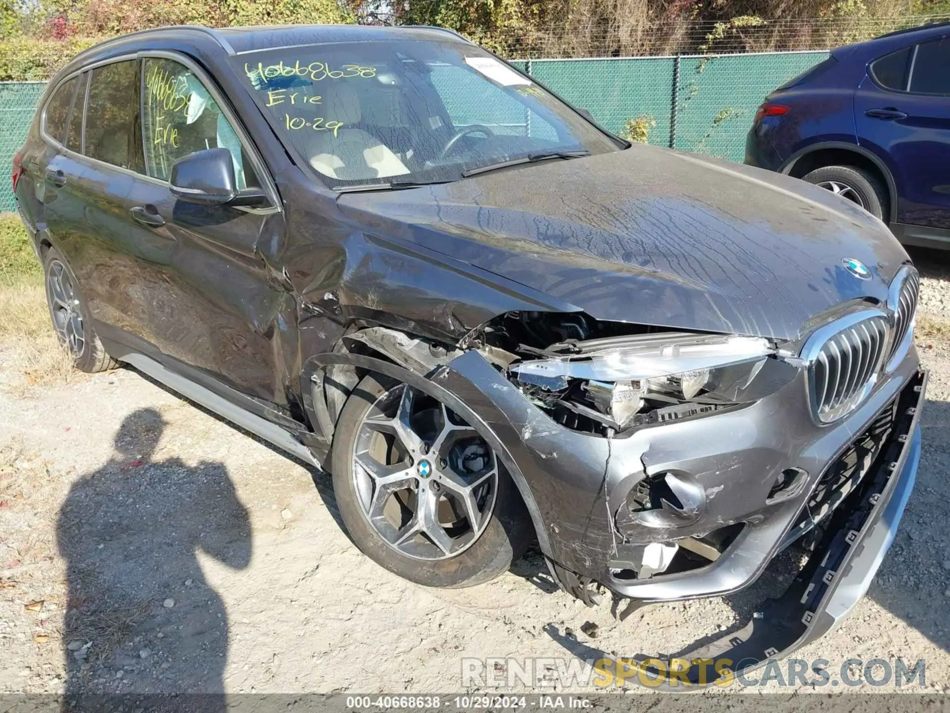 6 Photograph of a damaged car WBXHT3C52K5L36955 BMW X1 2019
