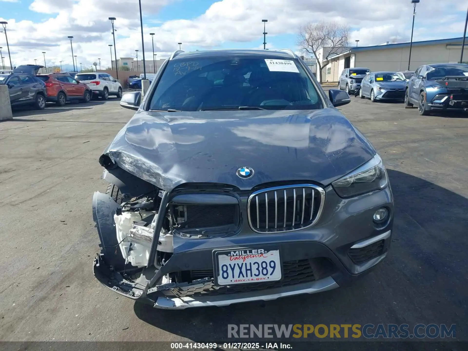 13 Photograph of a damaged car WBXHT3C52K5L89445 BMW X1 2019