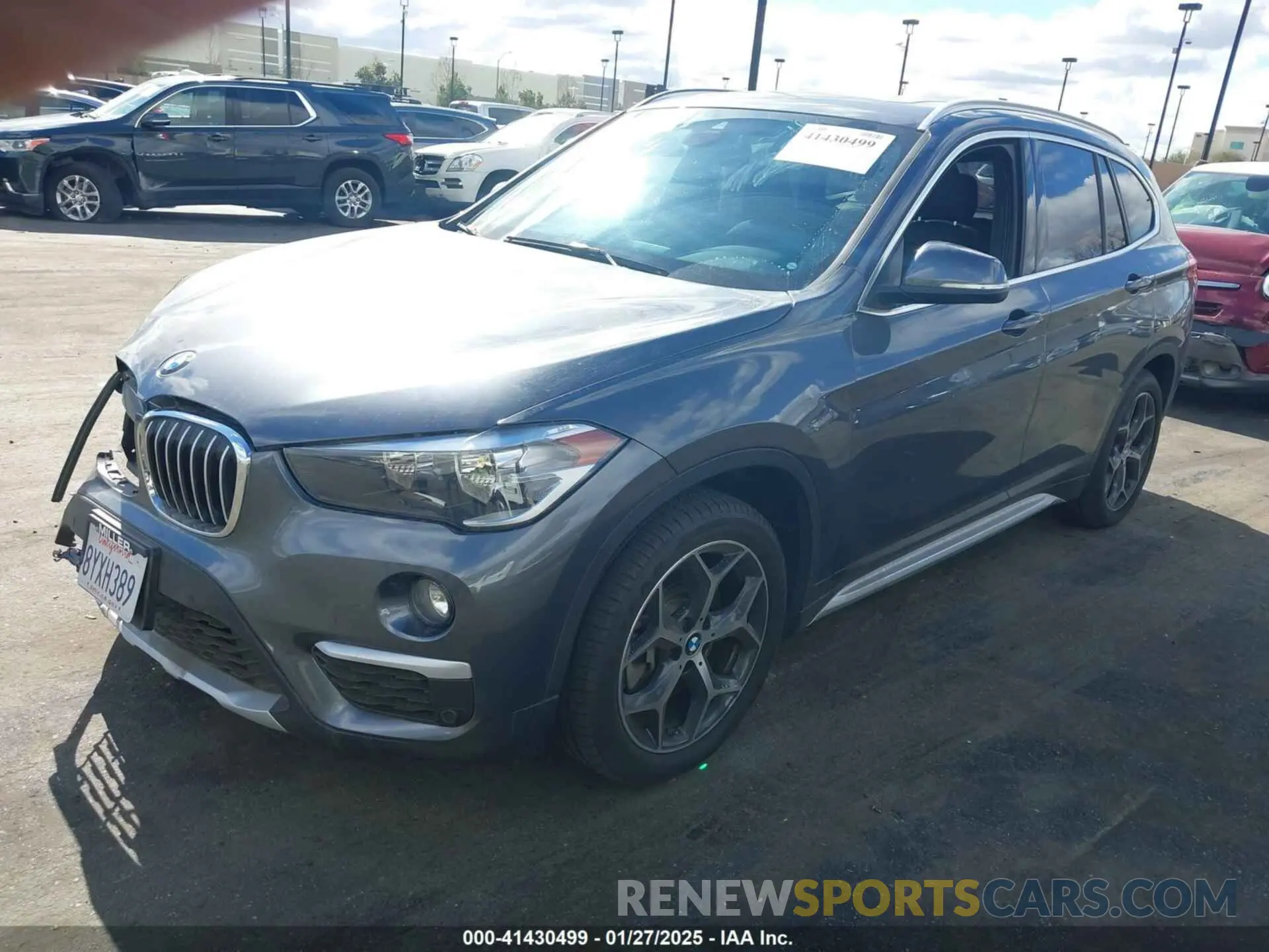 2 Photograph of a damaged car WBXHT3C52K5L89445 BMW X1 2019