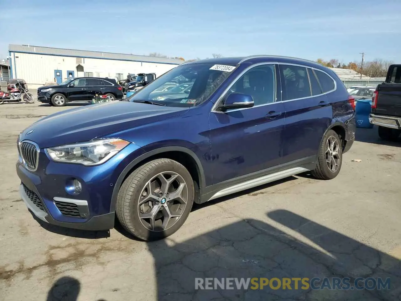 1 Photograph of a damaged car WBXHT3C52K5L90949 BMW X1 2019