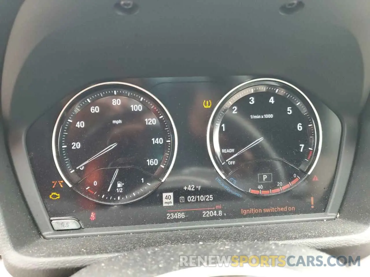 9 Photograph of a damaged car WBXHT3C53K3H36196 BMW X1 2019
