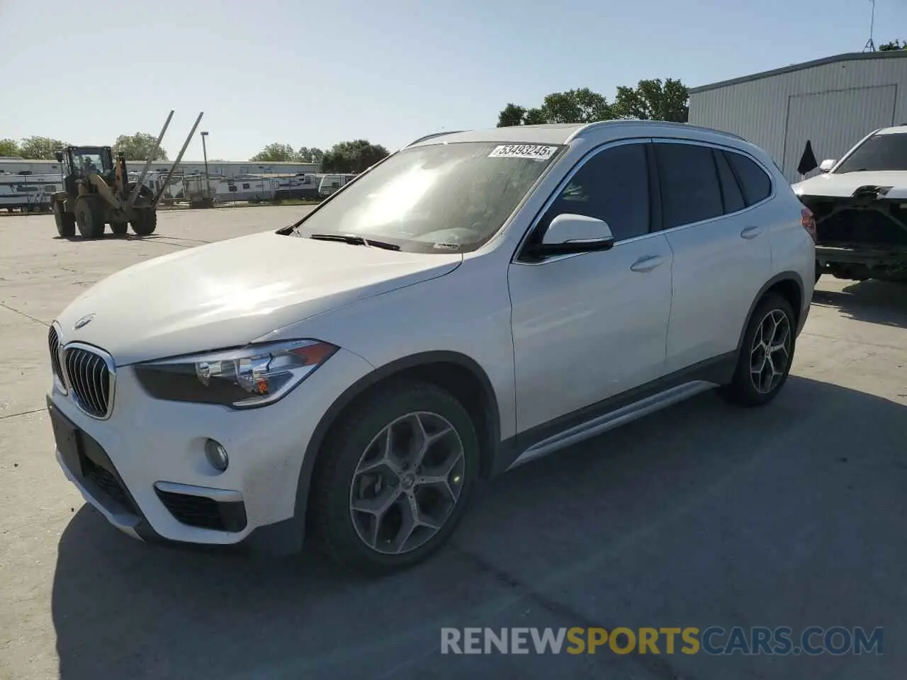 1 Photograph of a damaged car WBXHT3C53K5L35670 BMW X1 2019