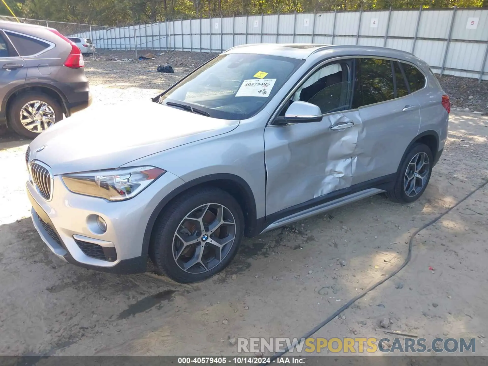 6 Photograph of a damaged car WBXHT3C53K5L37192 BMW X1 2019