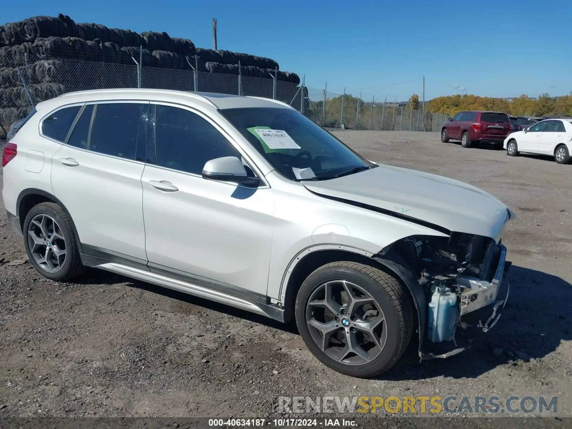 1 Photograph of a damaged car WBXHT3C53K5L89891 BMW X1 2019