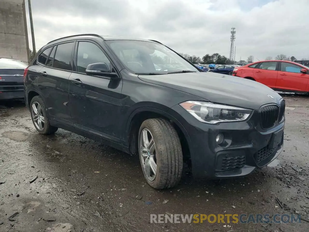 4 Photograph of a damaged car WBXHT3C54K5L90175 BMW X1 2019