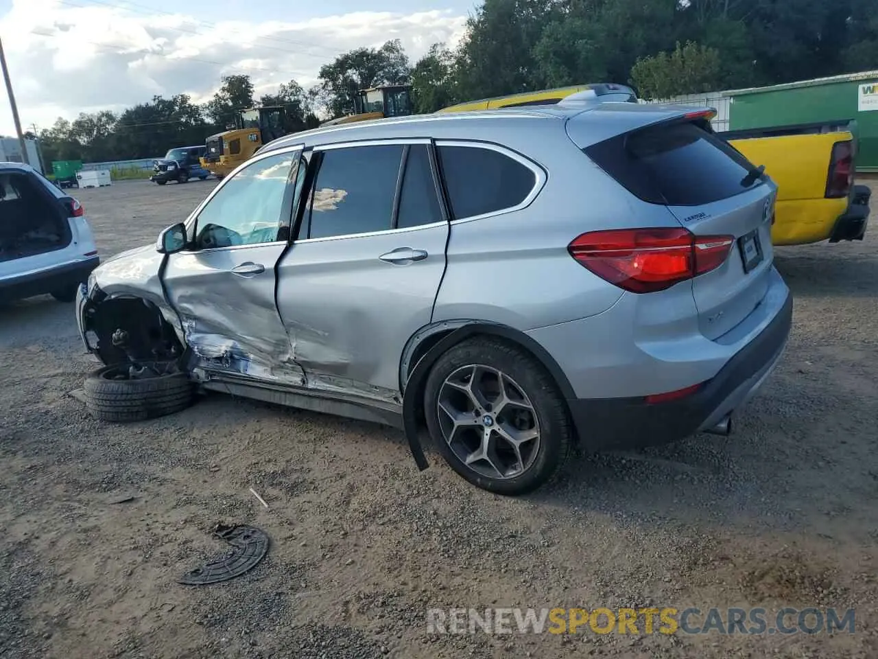 2 Photograph of a damaged car WBXHT3C55K5L36562 BMW X1 2019