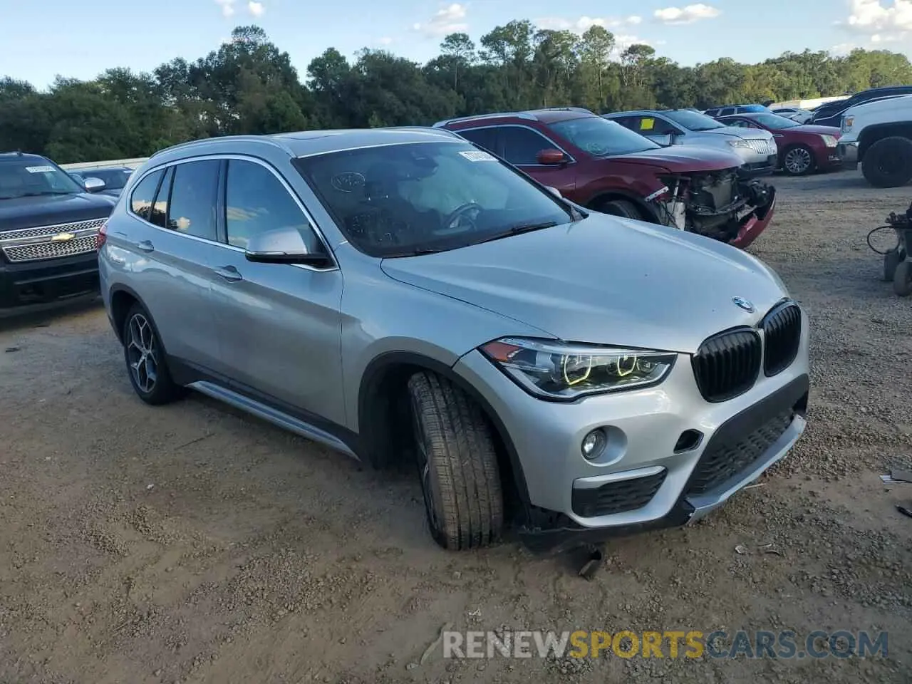 4 Photograph of a damaged car WBXHT3C55K5L36562 BMW X1 2019