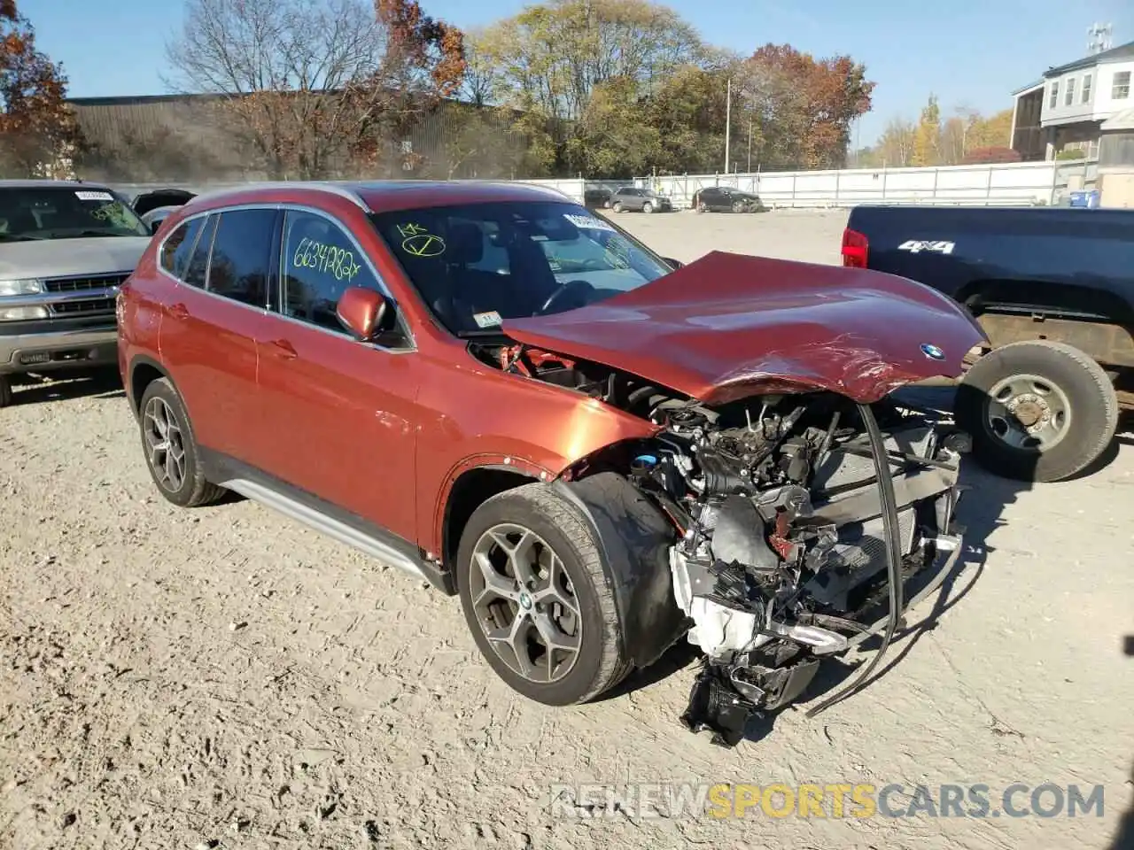 1 Photograph of a damaged car WBXHT3C55K5L37131 BMW X1 2019