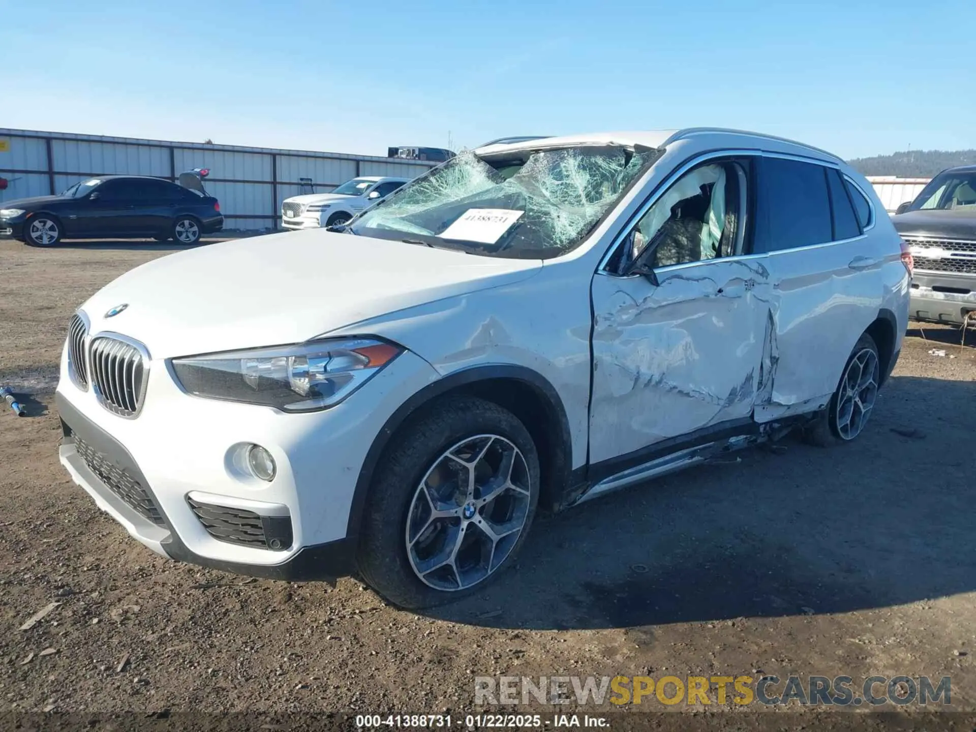 2 Photograph of a damaged car WBXHT3C56K5L89500 BMW X1 2019