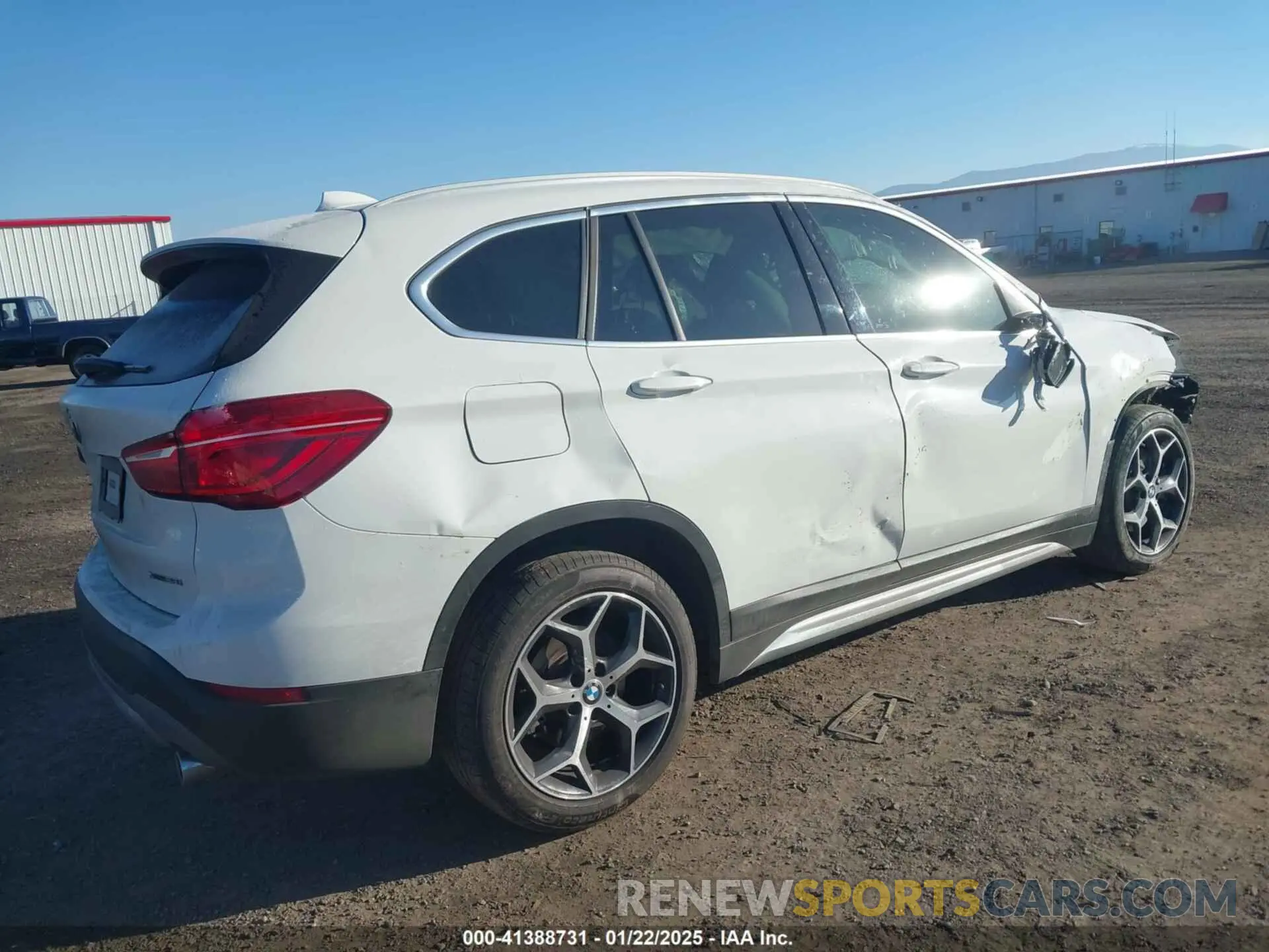 4 Photograph of a damaged car WBXHT3C56K5L89500 BMW X1 2019