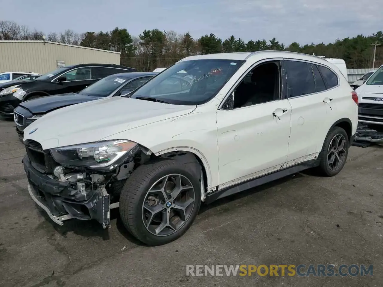 1 Photograph of a damaged car WBXHT3C56K5L89903 BMW X1 2019