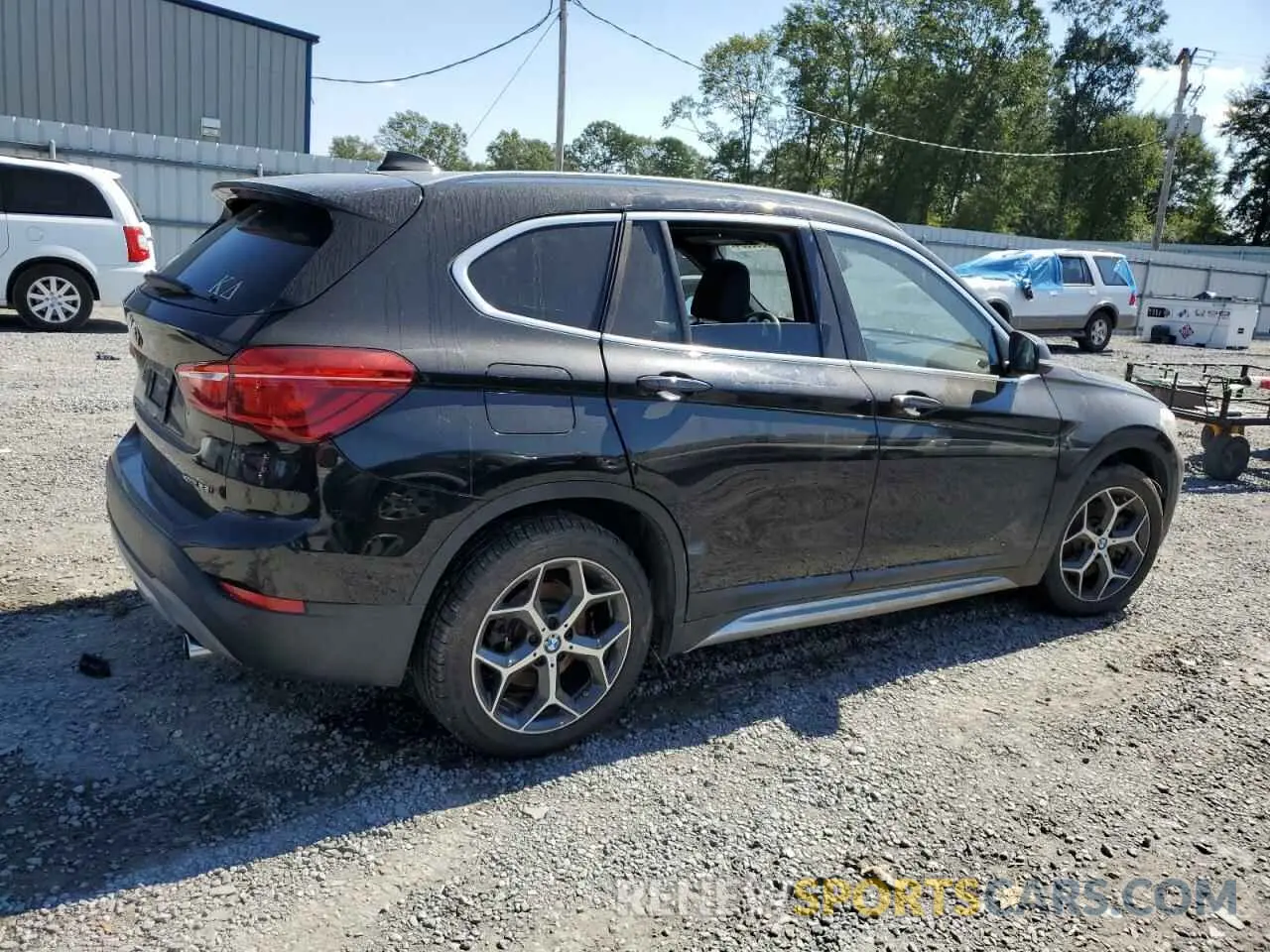 3 Photograph of a damaged car WBXHT3C56K5L90937 BMW X1 2019