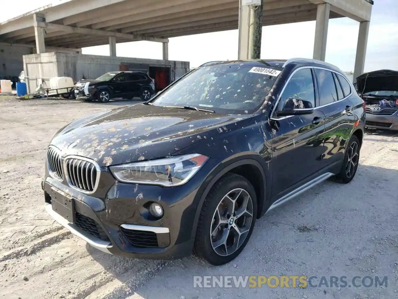 2 Photograph of a damaged car WBXHT3C56K5N18481 BMW X1 2019