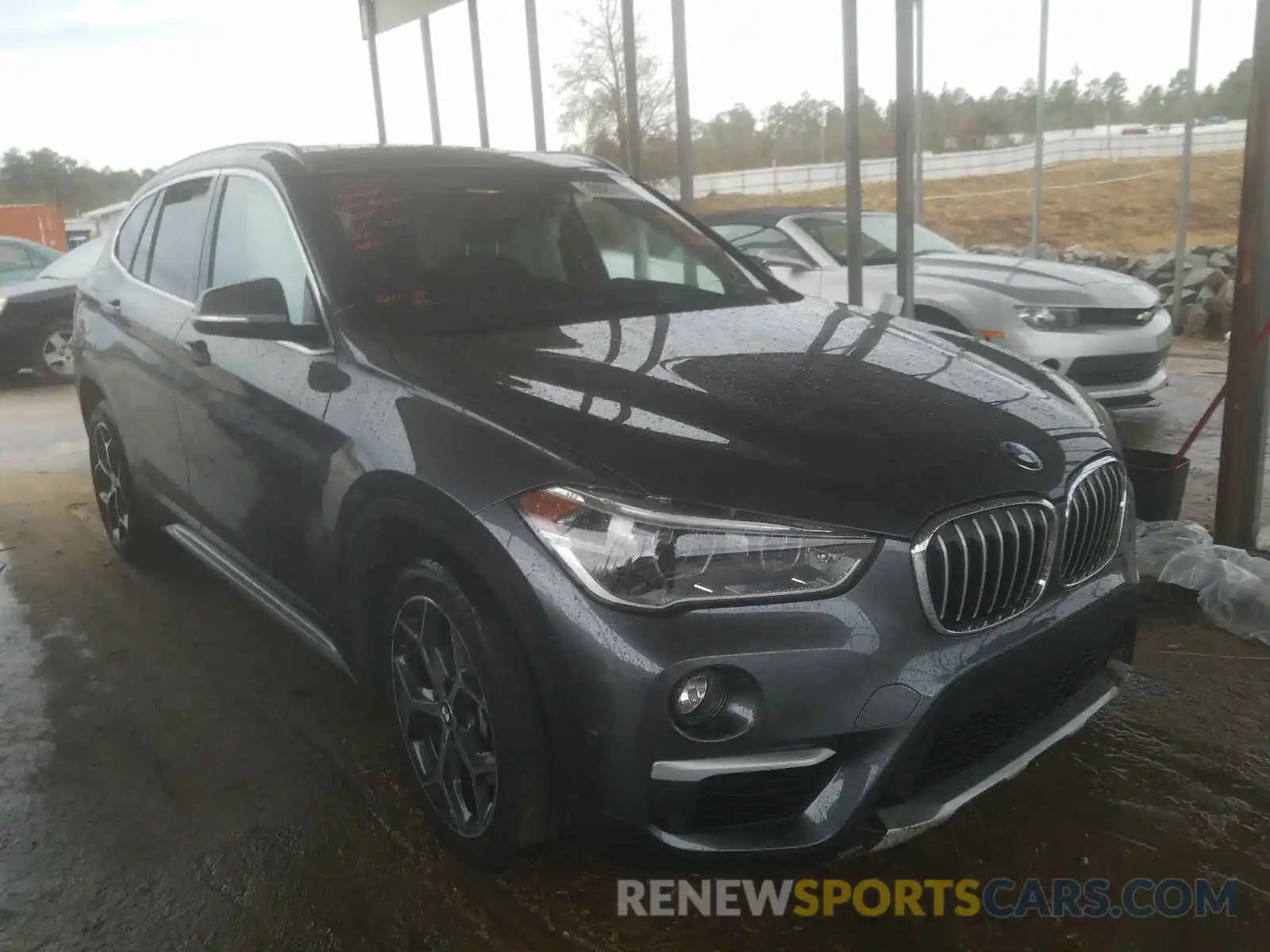 1 Photograph of a damaged car WBXHT3C57K3H34421 BMW X1 2019