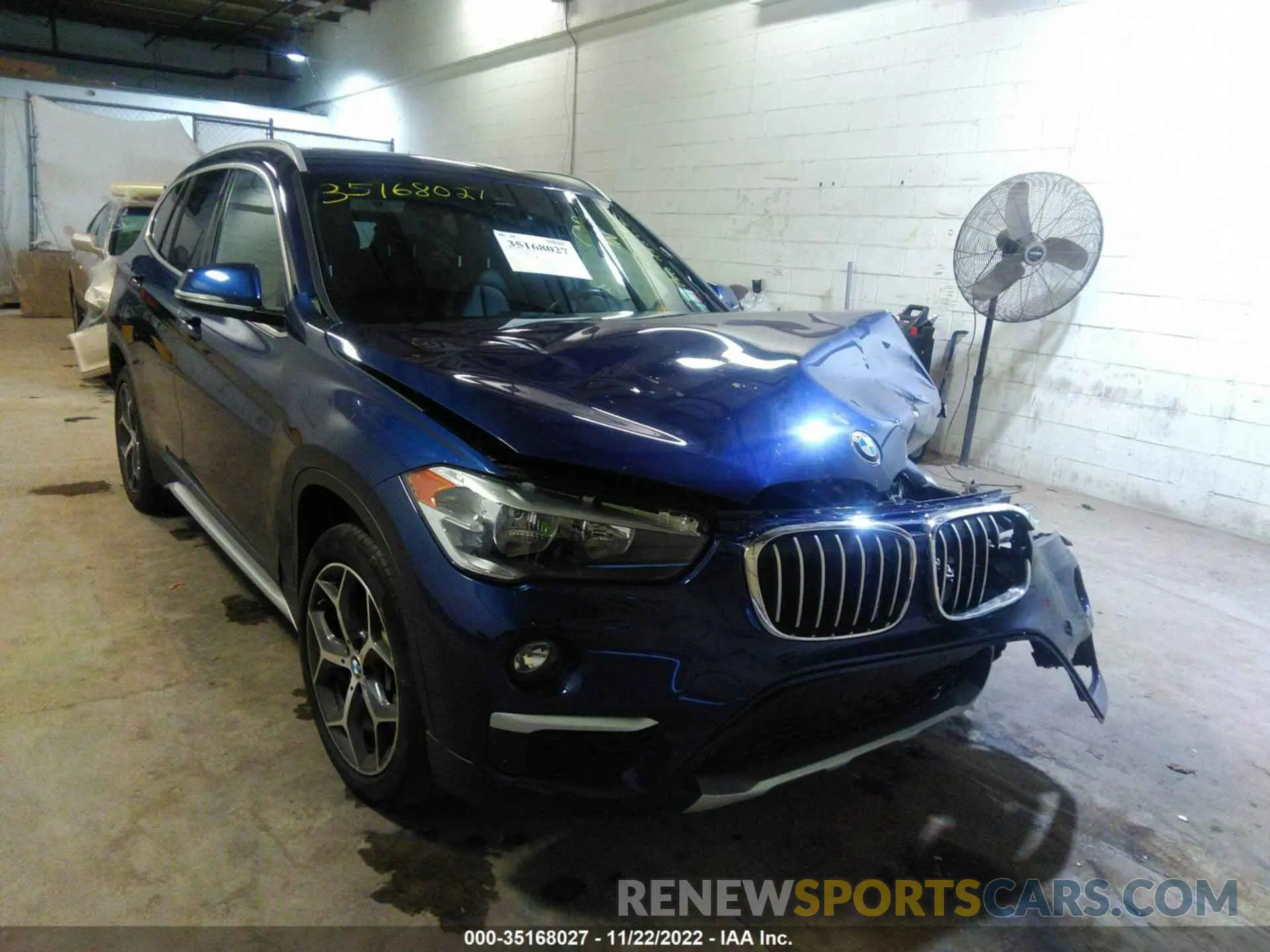 1 Photograph of a damaged car WBXHT3C58K3H35366 BMW X1 2019