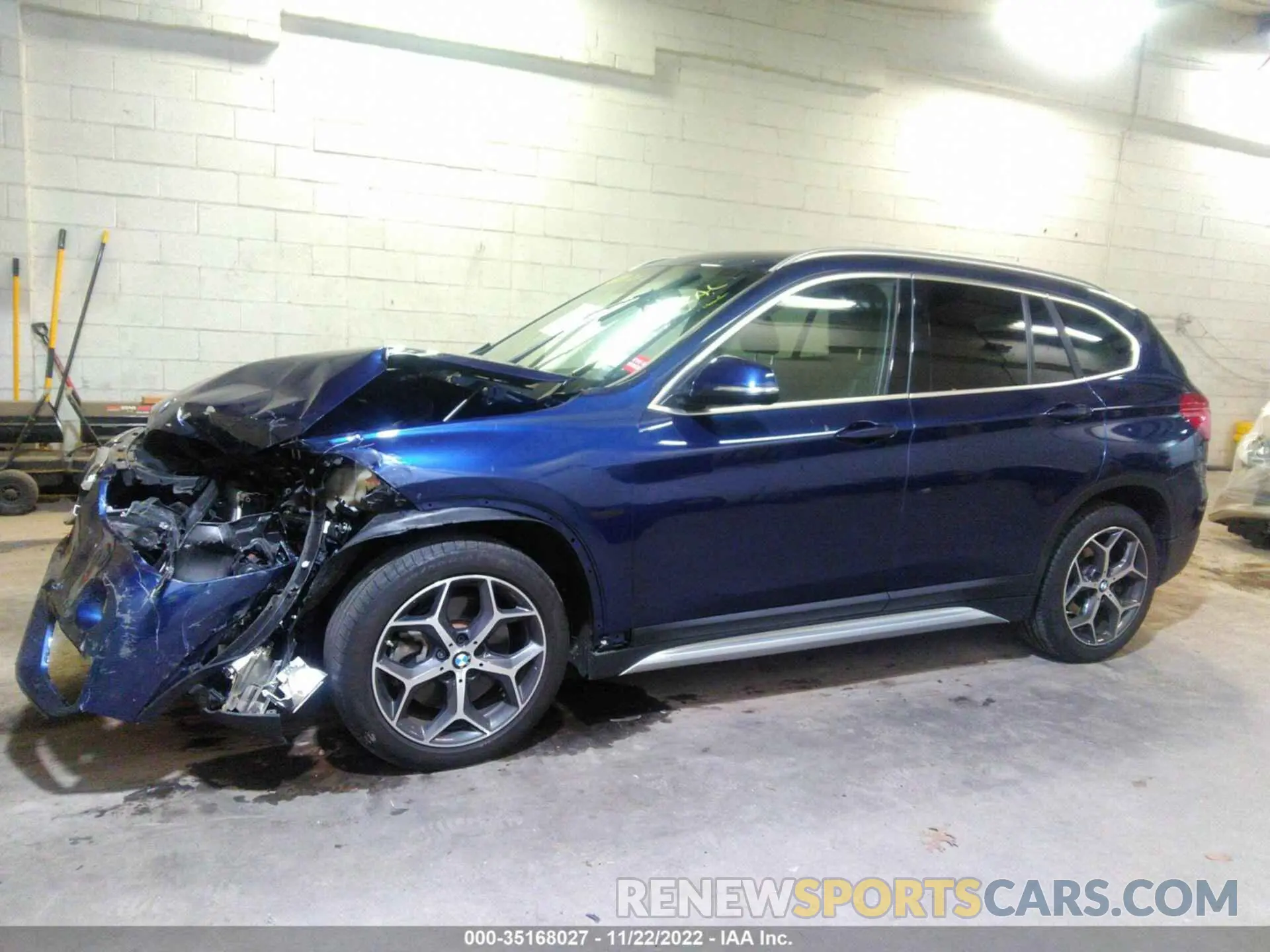 6 Photograph of a damaged car WBXHT3C58K3H35366 BMW X1 2019