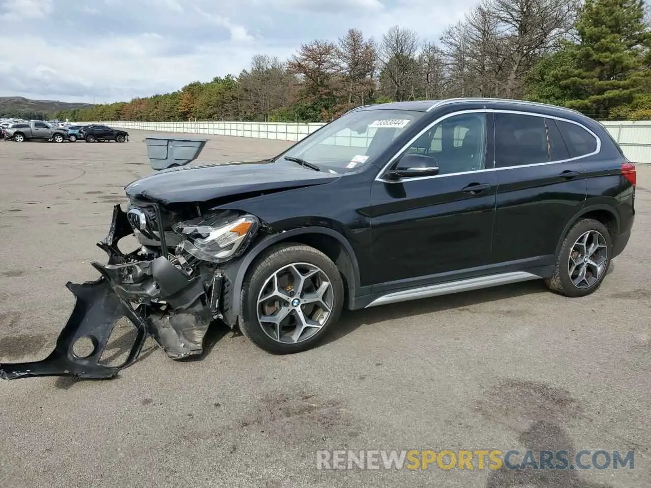 1 Photograph of a damaged car WBXHT3C59K5L36158 BMW X1 2019