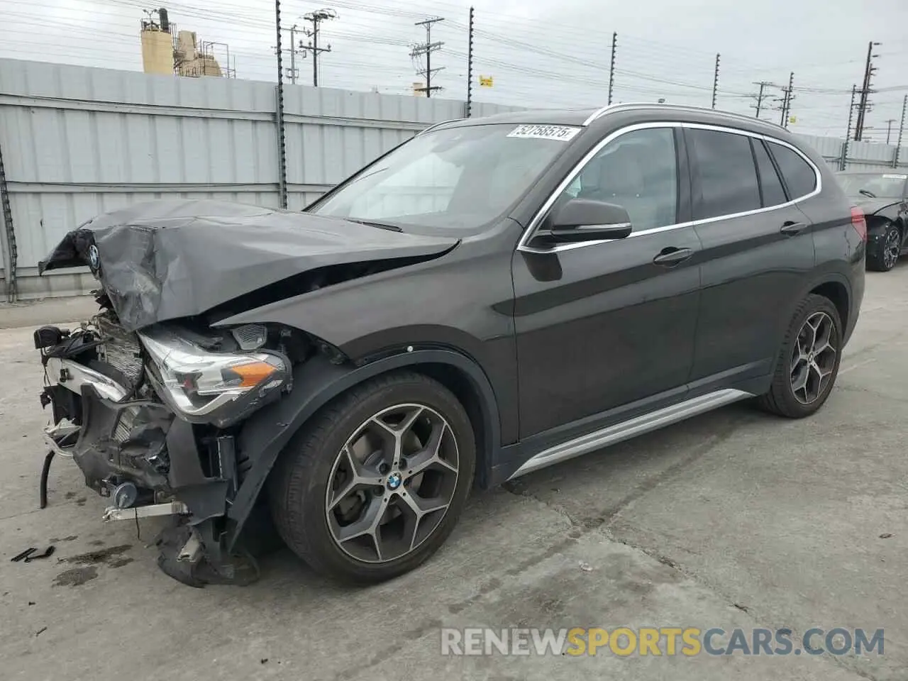 1 Photograph of a damaged car WBXHT3C59K5L36757 BMW X1 2019