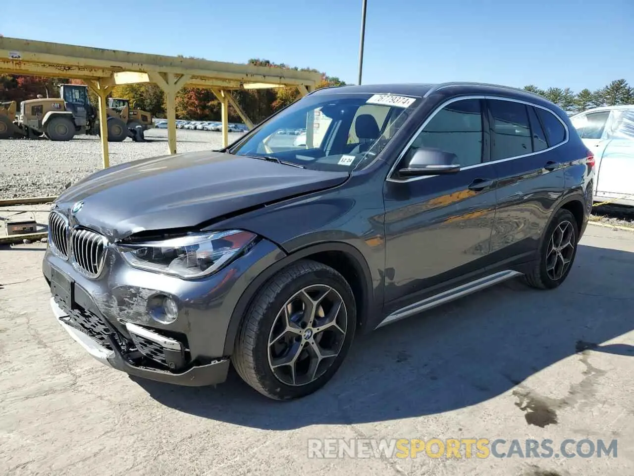1 Photograph of a damaged car WBXHT3C59K5L90494 BMW X1 2019
