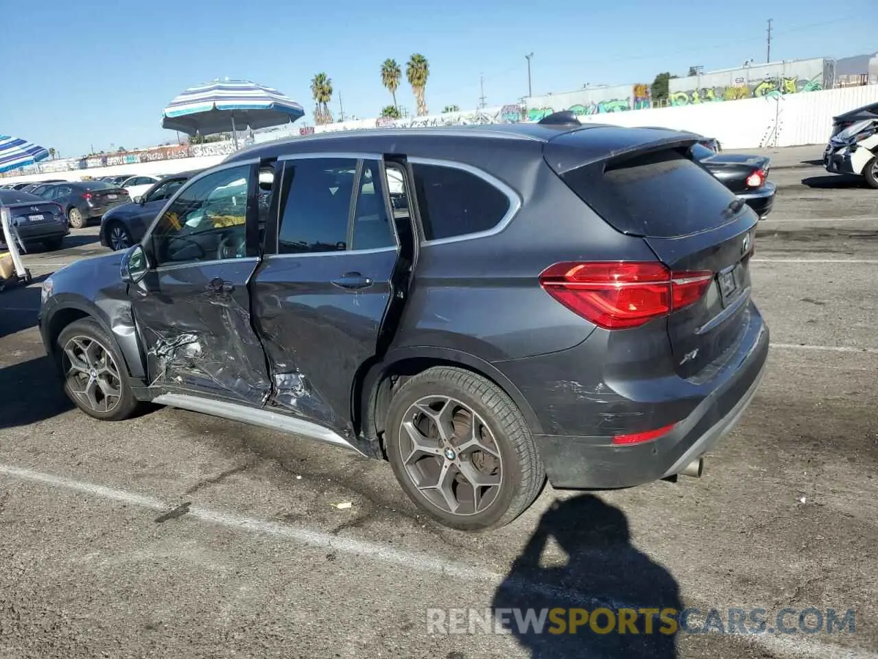 2 Photograph of a damaged car WBXHT3C5XK5L38582 BMW X1 2019