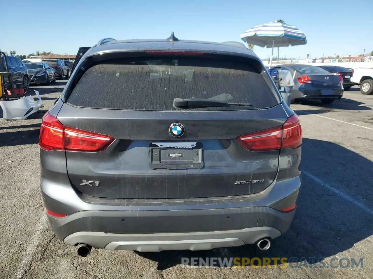 6 Photograph of a damaged car WBXHT3C5XK5L38582 BMW X1 2019