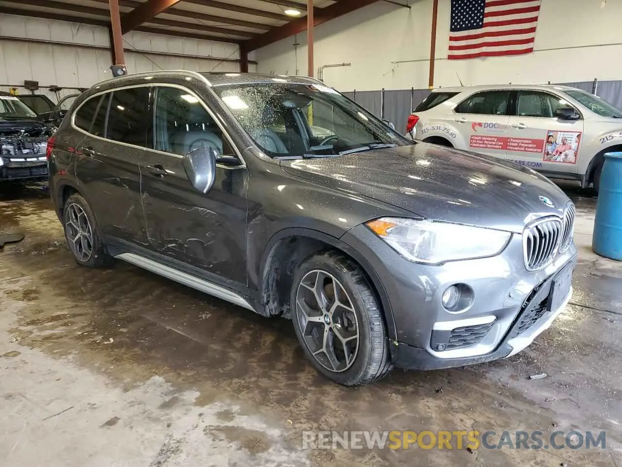 4 Photograph of a damaged car WBXHT3C5XK5L90567 BMW X1 2019