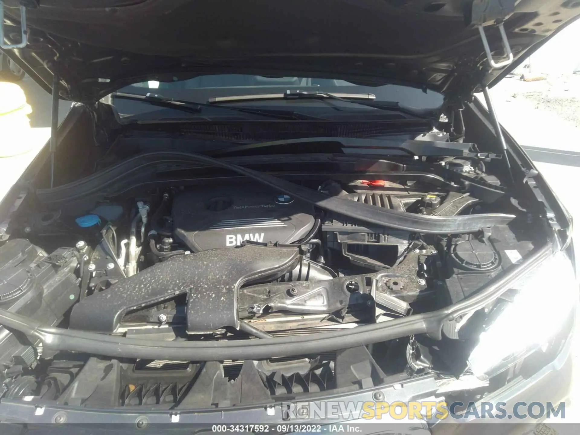 10 Photograph of a damaged car WBXHU7C50K5L11086 BMW X1 2019
