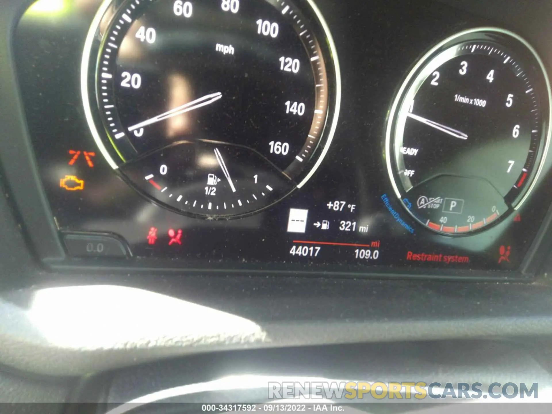 7 Photograph of a damaged car WBXHU7C50K5L11086 BMW X1 2019