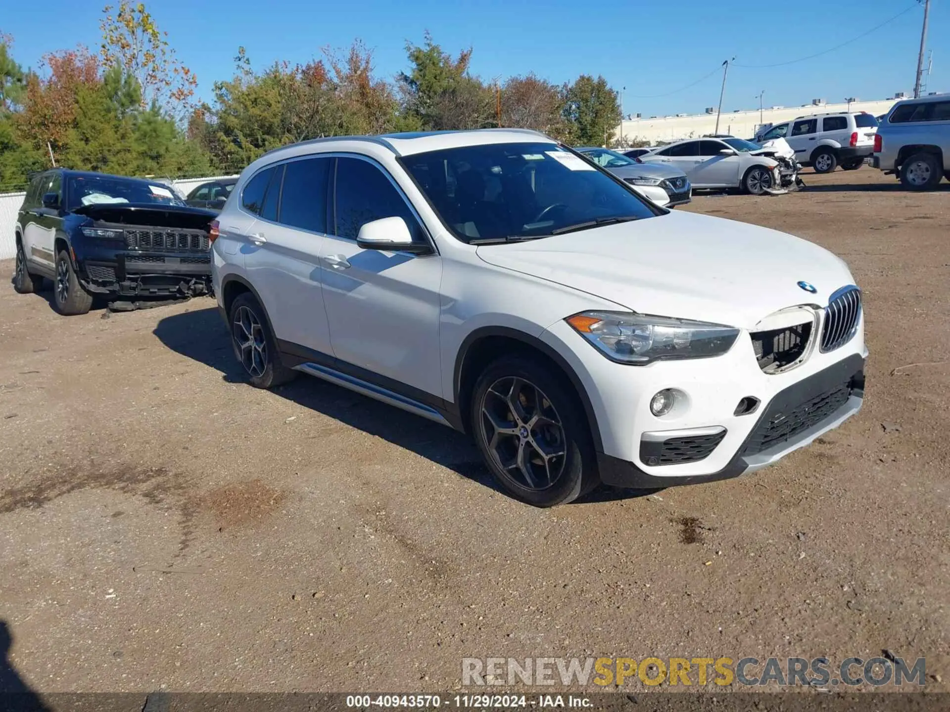 1 Photograph of a damaged car WBXHU7C51K5L10822 BMW X1 2019