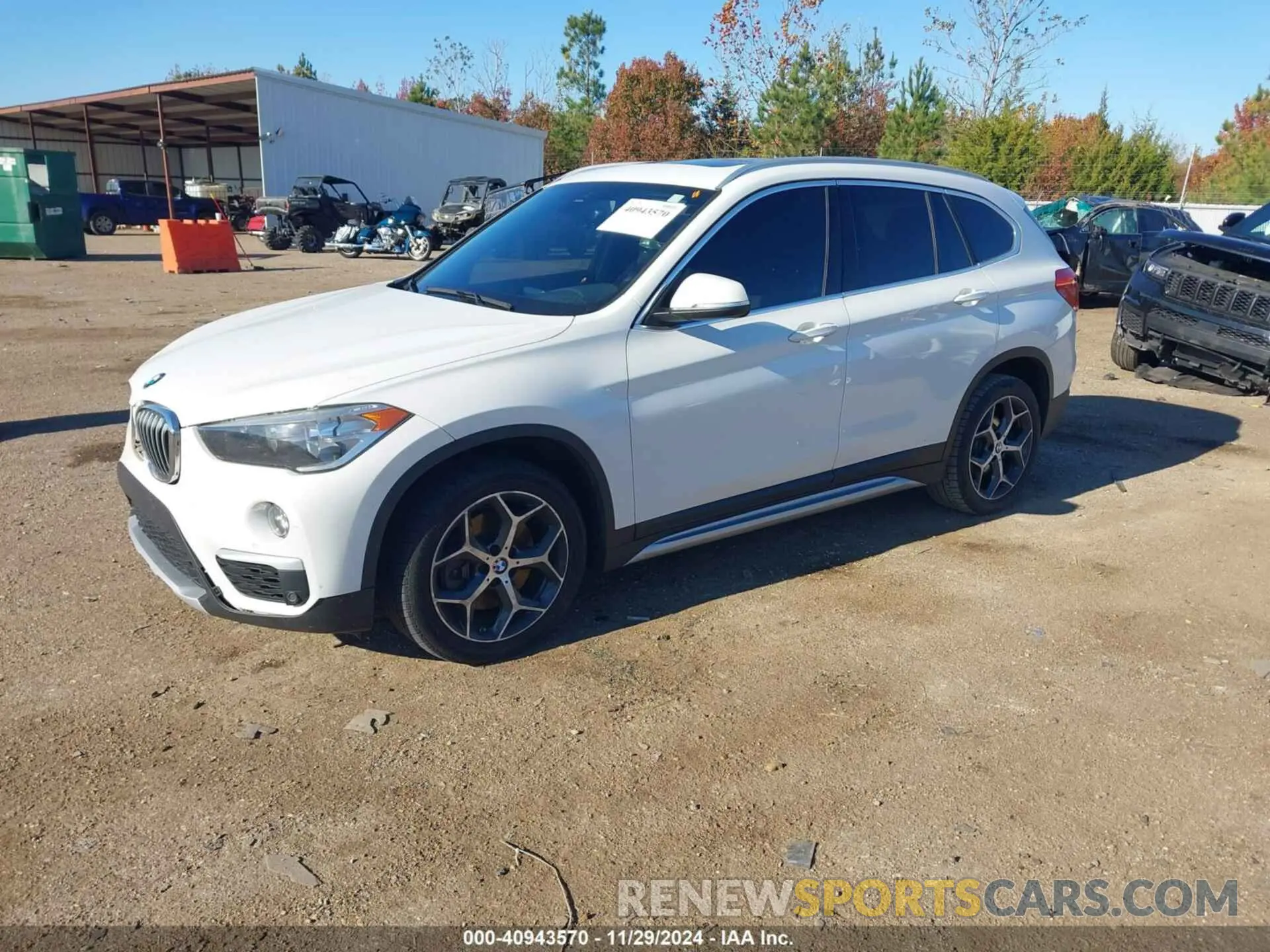 2 Photograph of a damaged car WBXHU7C51K5L10822 BMW X1 2019