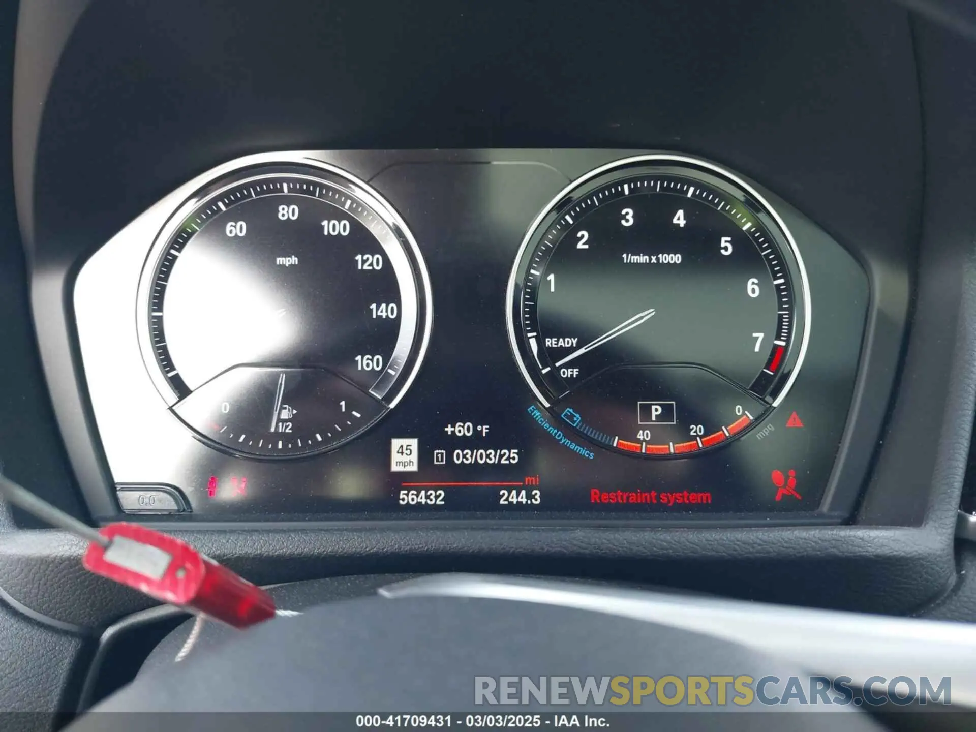 7 Photograph of a damaged car WBXHU7C52K3H44360 BMW X1 2019