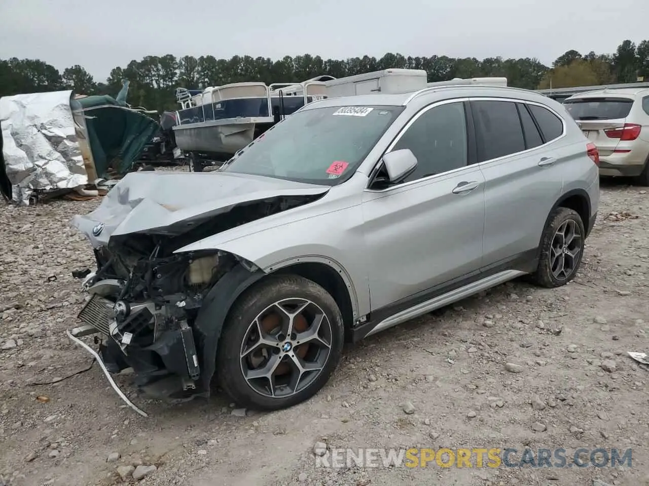 1 Photograph of a damaged car WBXHU7C53K3H45355 BMW X1 2019