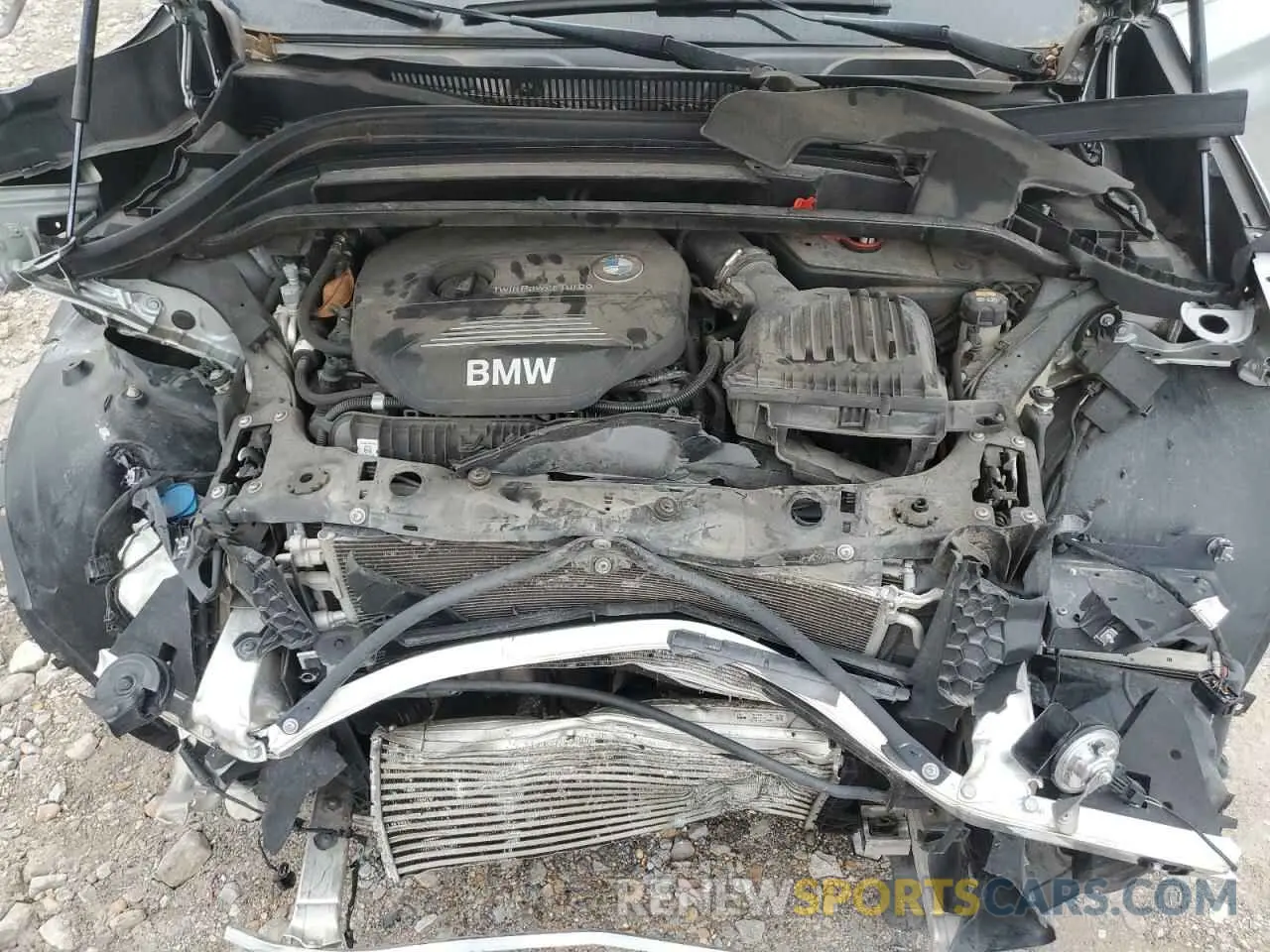 12 Photograph of a damaged car WBXHU7C53K3H45355 BMW X1 2019