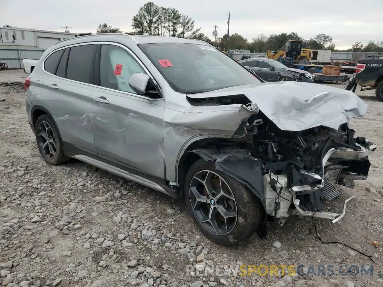 4 Photograph of a damaged car WBXHU7C53K3H45355 BMW X1 2019