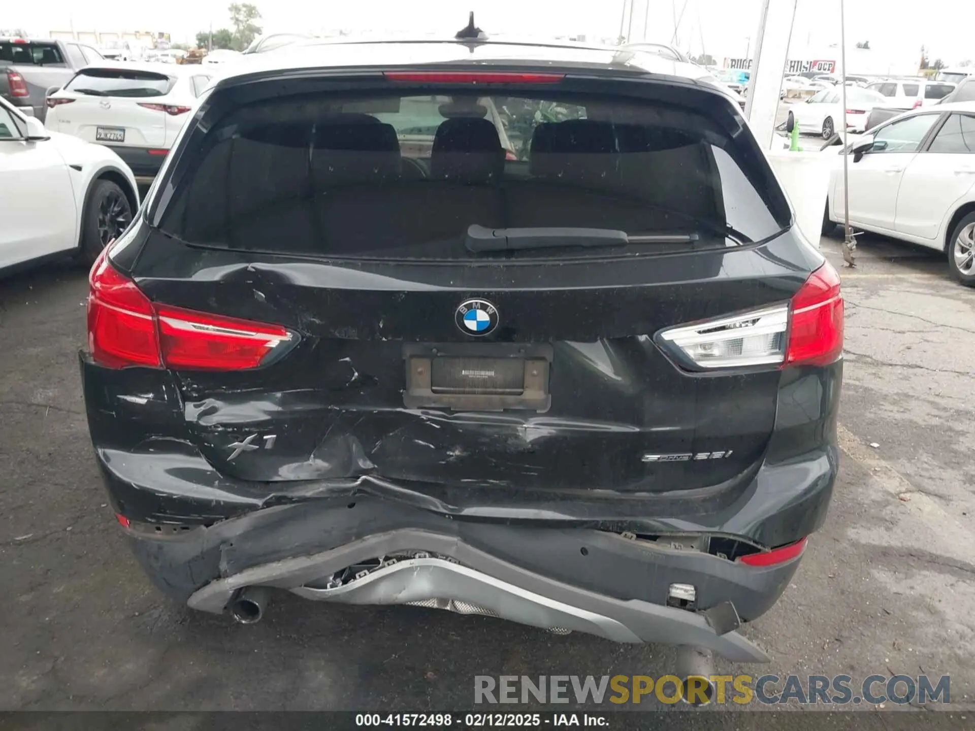 16 Photograph of a damaged car WBXHU7C54K3H45266 BMW X1 2019
