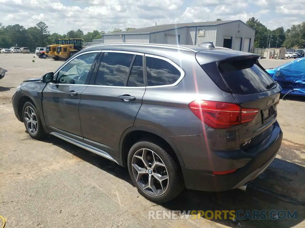 2 Photograph of a damaged car WBXHU7C54K3H46420 BMW X1 2019