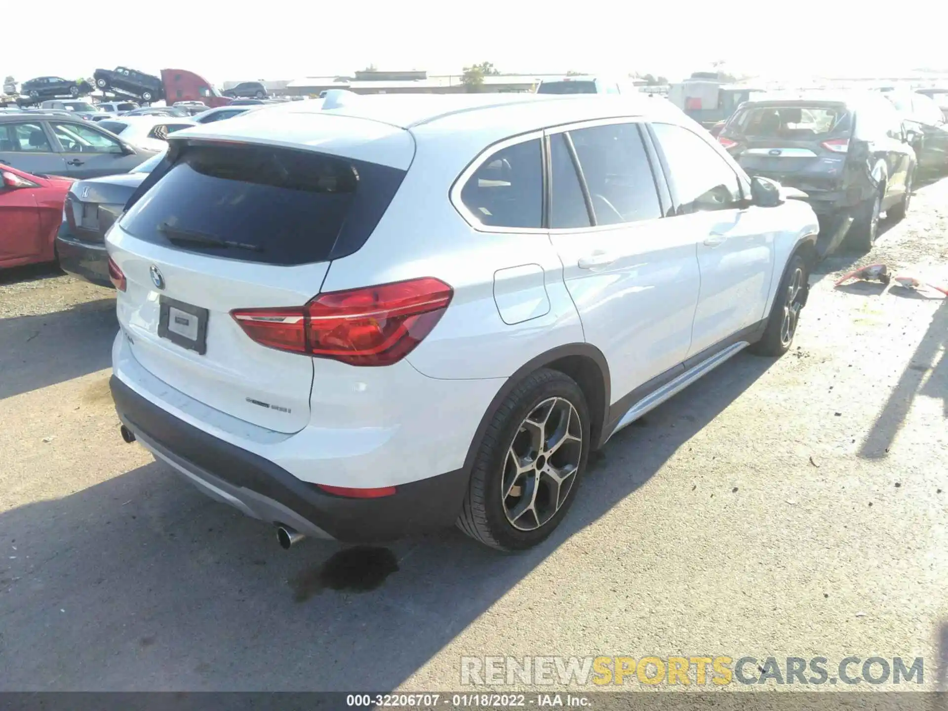 4 Photograph of a damaged car WBXHU7C54K5L11222 BMW X1 2019