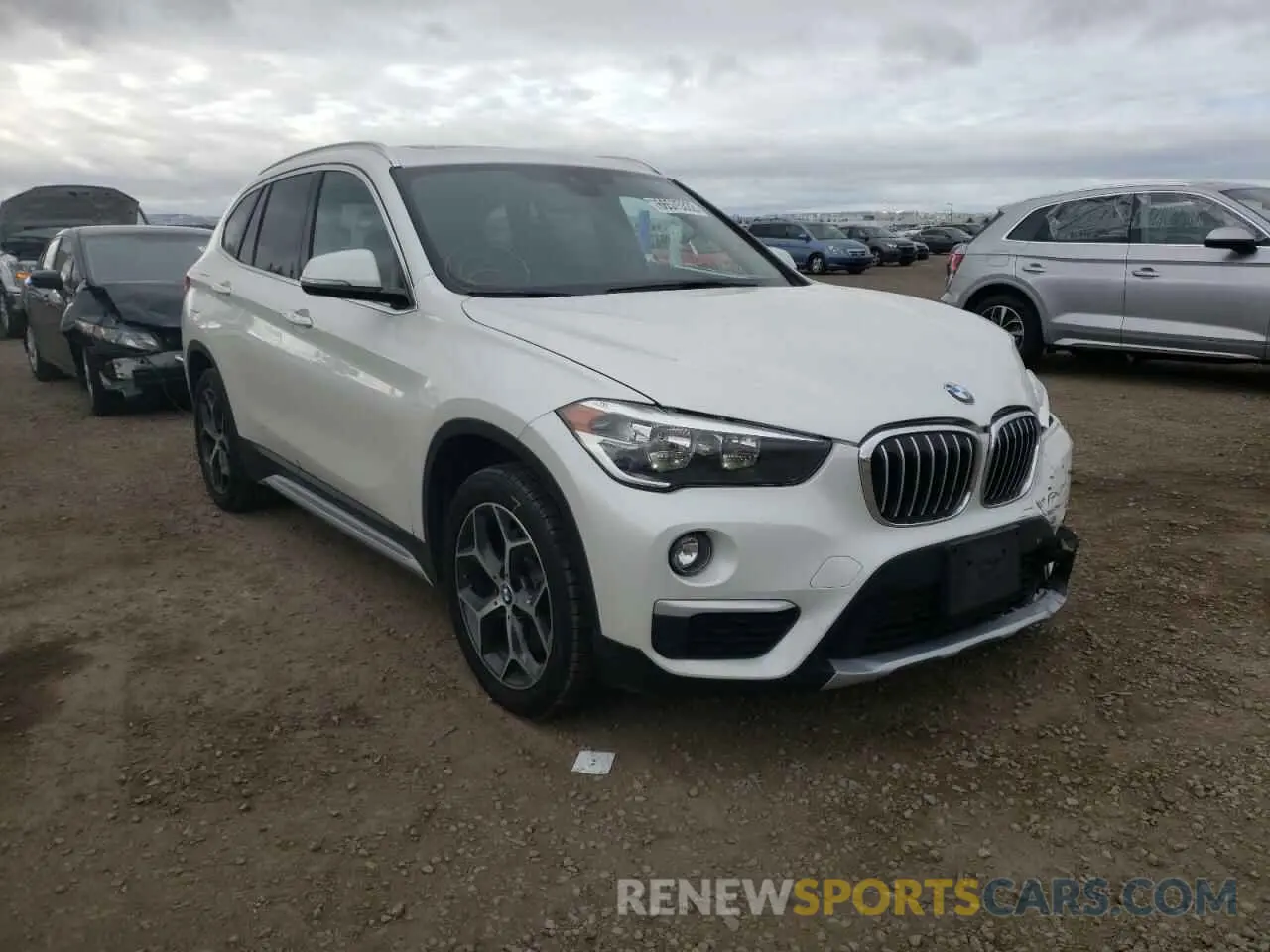 1 Photograph of a damaged car WBXHU7C56K5L11058 BMW X1 2019