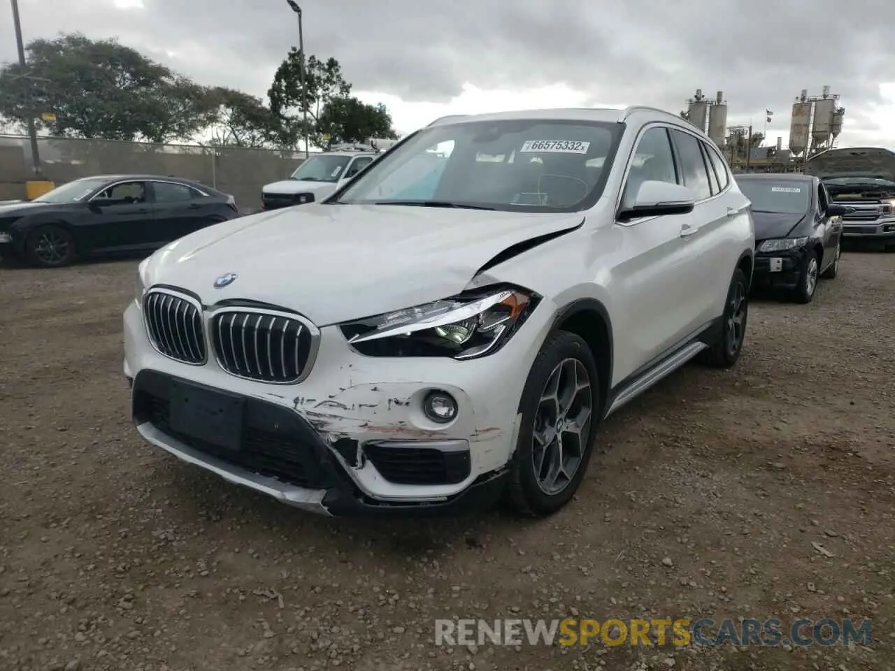 2 Photograph of a damaged car WBXHU7C56K5L11058 BMW X1 2019