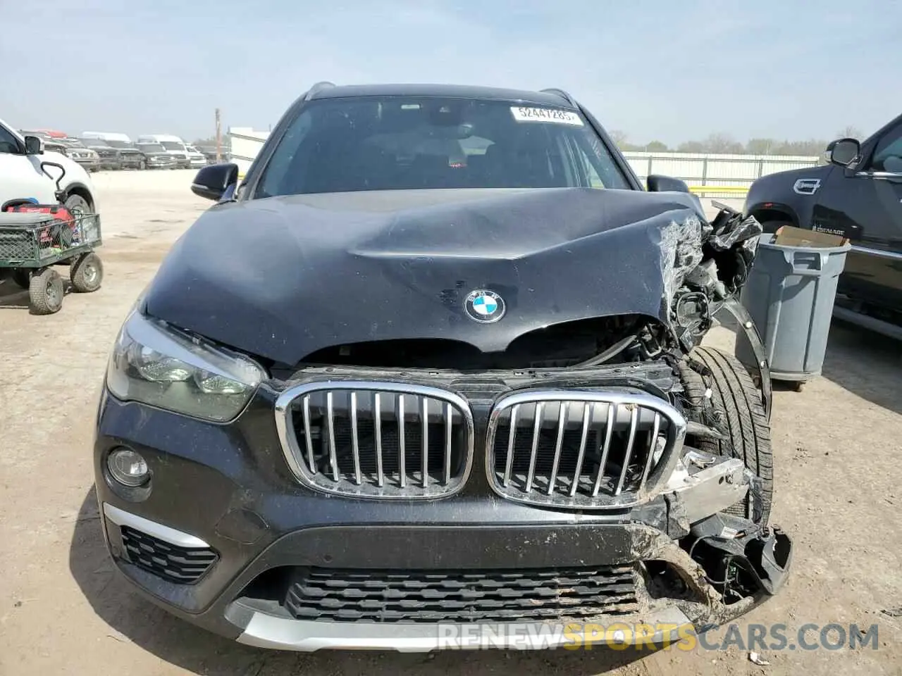 5 Photograph of a damaged car WBXHU7C56K5L92367 BMW X1 2019