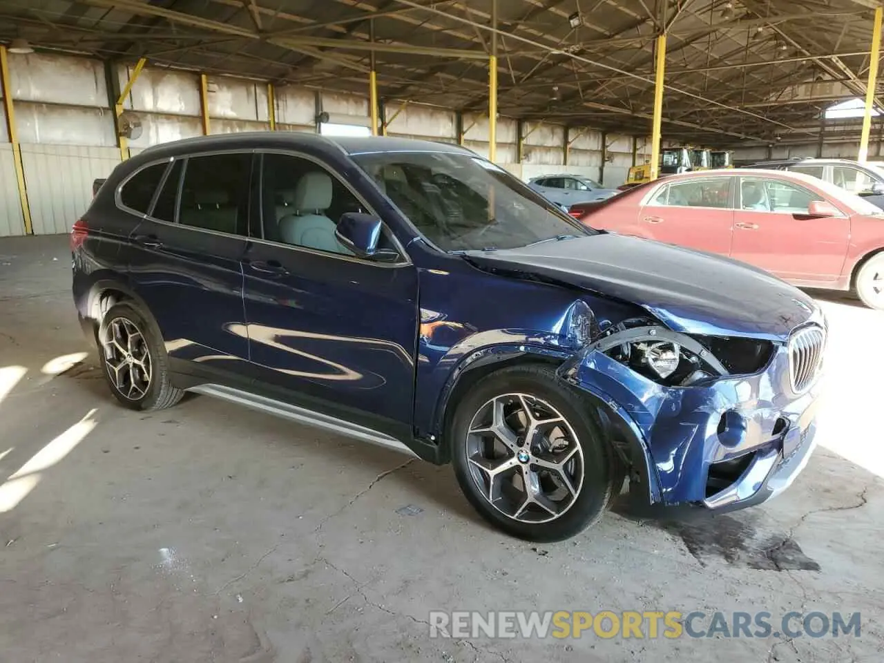 4 Photograph of a damaged car WBXHU7C57K3H46055 BMW X1 2019